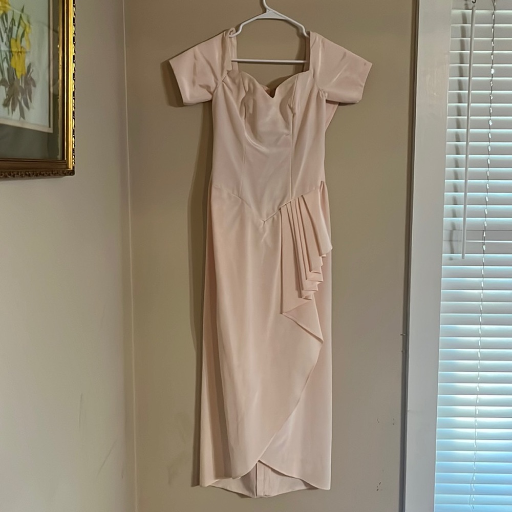 Vintage 80s formal dress